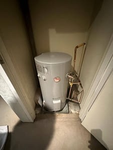 Repairing an electric hot water system in Sussex Inlet